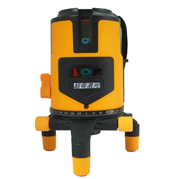 5 Line Green Beam Laser Level Rechargeable Self-Leveling Construction Tool With Adjustable Platform for Wall Ceiling Work photo-5