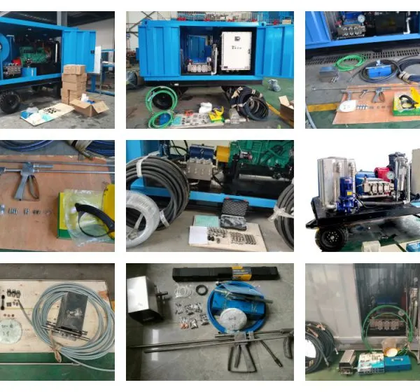 Industrial 1500bar Diesel Heat Exchanger Pipeline Hydro Jetting Machine 20kpsi High Pressure Cleaner photo-4