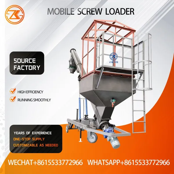 Screw Extendable Boom Fly Ash Loader Mobile Screw Loading & Unloading Machine Telescopic Auger Feeding Machine photo-5