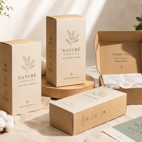 Luxury Cardboard Packaging Box Custom Logo Paper Gift Box