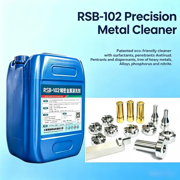 RSB‑102 Промышленное средство для удаления жира, жидкое средство для очистки точных металлов, средство для очистки металлических деталей для металлических компонентов в мастерской