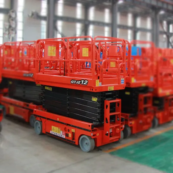 6 Meters Electric Scissor Lift 230kg Load Capacity 2001-4000 Hours Stock Ready Ship JCPT0807DC Engine Core photo-3