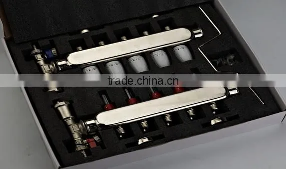Hight Quality Floor Heating System Stainless Steel Manifold photo-3