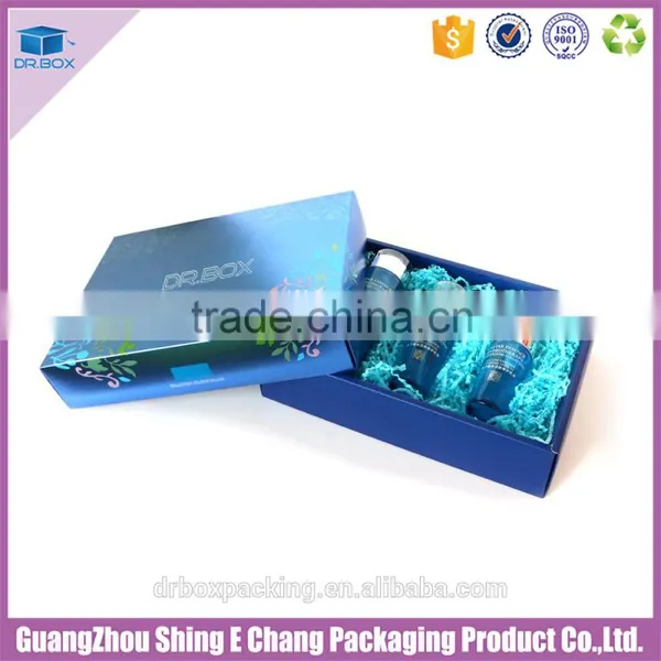 Embossing Surface Paper Luxury Box Cosmetic photo-2