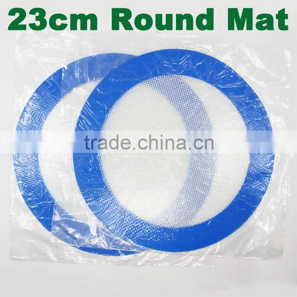 Food Grade Silicone Dab Wax Mat Bho Extracts Shatter Proof Silicone Container Jar Mats Round Silicone Mat for Oil Concentrates photo-6