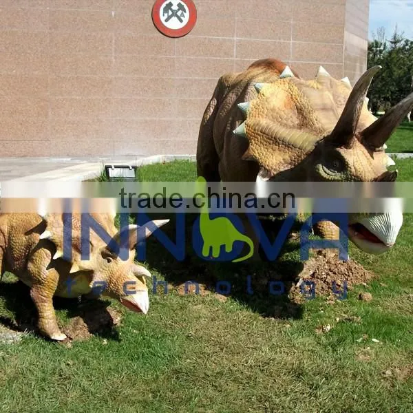 High Simulation Life Size Animatronic Dinosaur Ride photo-6
