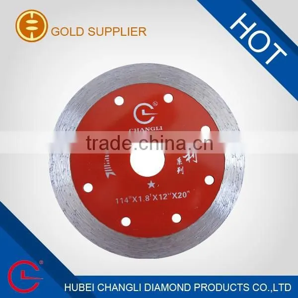 Sintered Continuous Rim Diamond Saw Blades photo-4