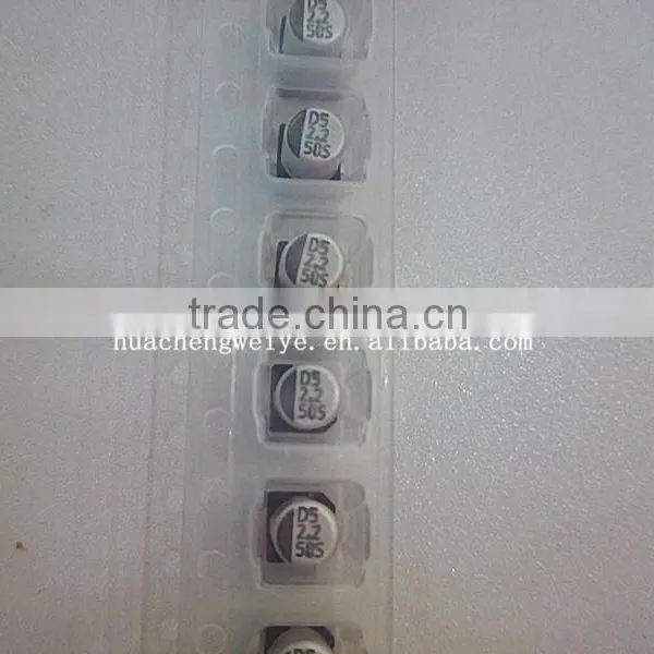 SMD Aluminum Electrolytic Capacitors 2.2UF 50V photo-4