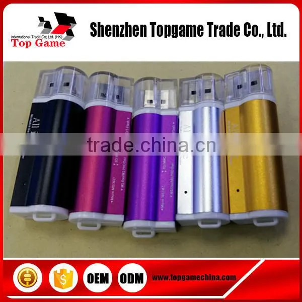2.0 USB Interface and SM Card ,MMC Card,SD Card,XD Card ,CF Card LighterType Card Reader photo-6