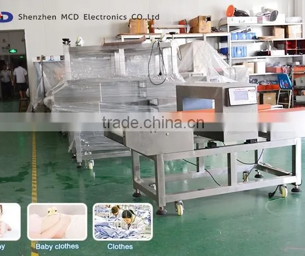 304 Stainless Digital Metal Detector for Food Industry With Conveyor Belt MCD-F500QD photo-2