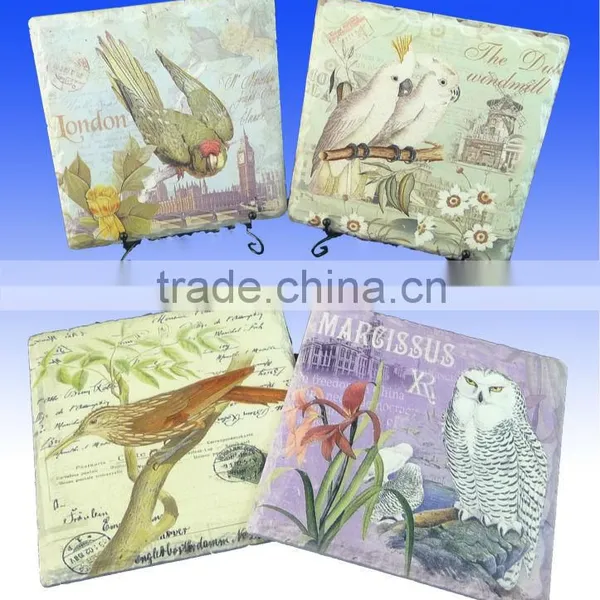Wild Bird Stoneware Trivets