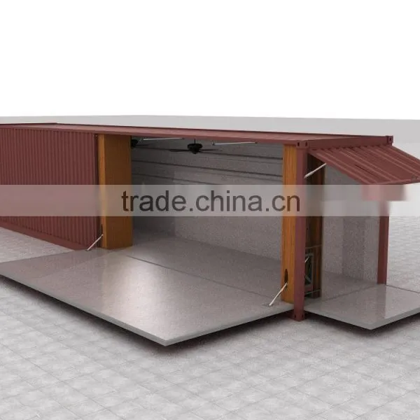 Workshop Modified Through 40'HC Shipping Container