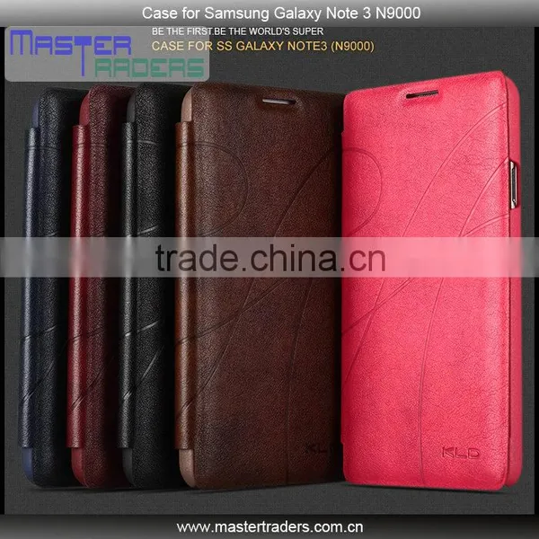 Original KLD OSCAR II Leather Case For Samsung Galaxy Note 3 MT-1347
