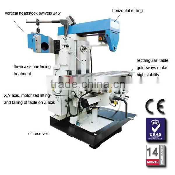 X6032A High Precision Auto Feed Universal Milling Machine photo-2