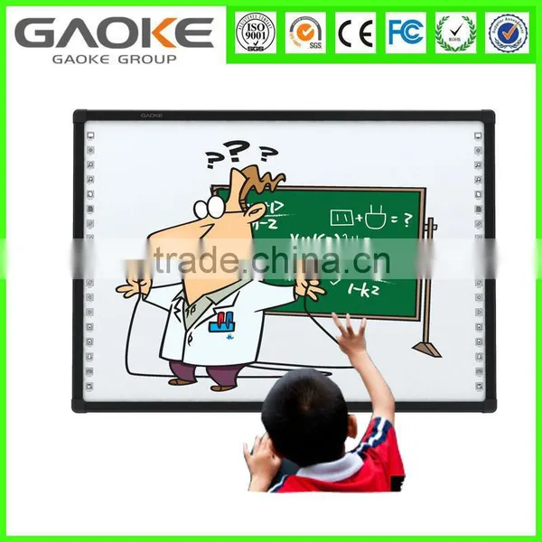Hot Sale 50 Inches to 150 Inches School Smart Classroom Multi Touch Smart Boards Electronic Whiteboard Maker Infrared Board photo-6