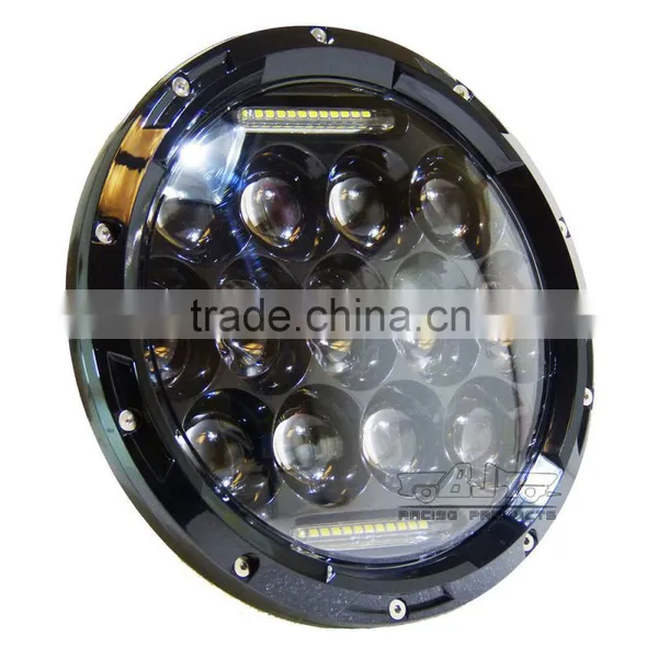BJ-HL-016 Top Sale 75w 7 Inch Round HID LED Jeep Wrangler Headlight photo-3