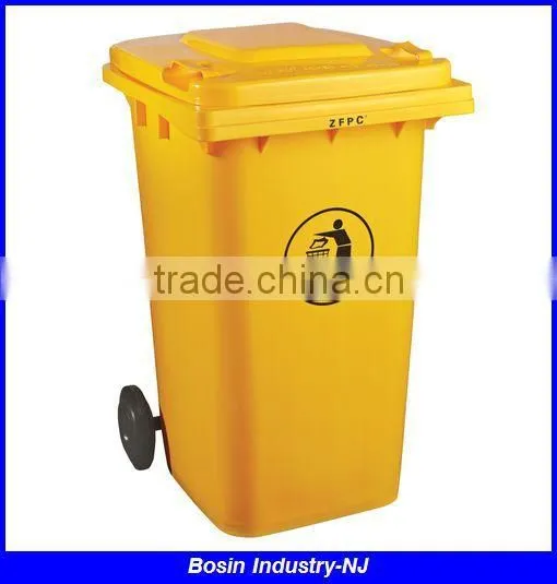 Eco-friendly 120 Liter 2 Wheeled Garbage Trash Bin