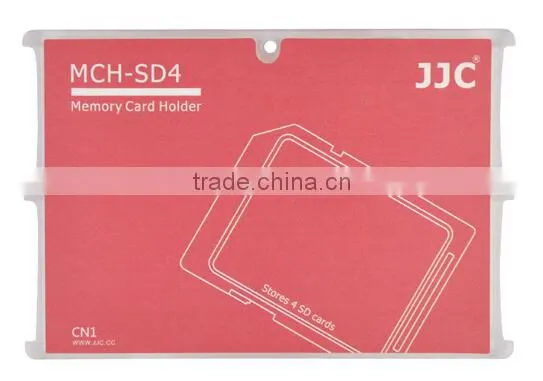 Memory Card Case MCH-SD4CN JJC Compact SD Card Holder Plastic Card Holder photo-3
