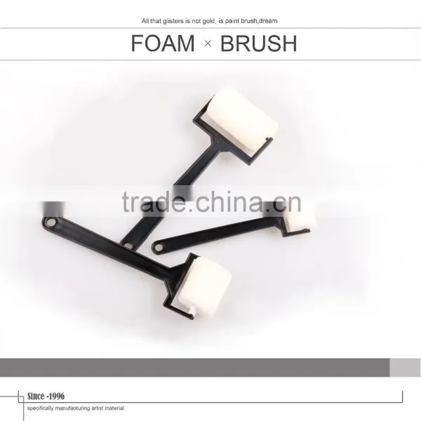 High Quality Free Sample Plastic Handle Foam Brushes photo-3