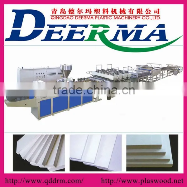 PVC Hard Surface Foam Sheet Machine/crust Foam Board Production Line