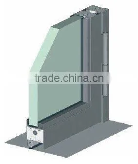 Exposed Frame Curtain Wall Double Glass Reflective Glass