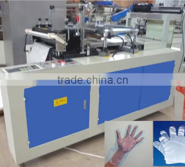 disposable plastic gloves making machine