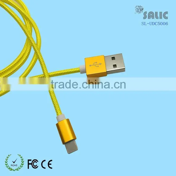 Aluminium Alloy Braided Nylon Braided Protected Cable for Micro Usb photo-6