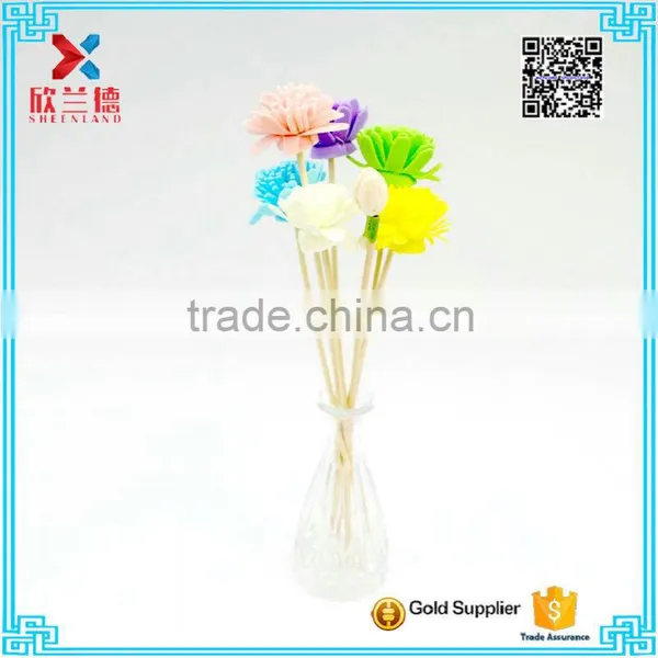 Colorful Air Freshener Scent Sola Wood Flower for Home Decoration photo-2