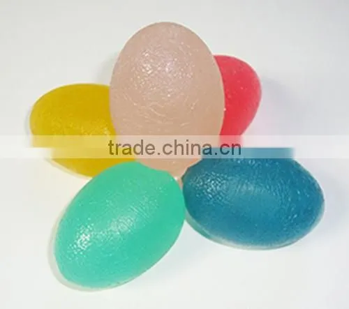 Silicone Egg Shape Finger Exercise Ball Silicone Grip Ball photo-3