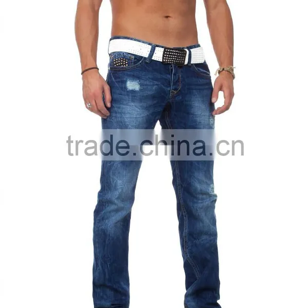 Style Cotton Good Quality Woven Men's Jean photo-4