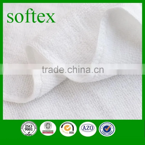 120g 100% Cotton Good Absorbent White Hotel Face Towel Hotel Pool Towels photo-2