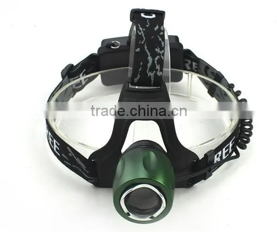 Portable Aluminum Rechargeable Zoom Function Head Torch photo-2