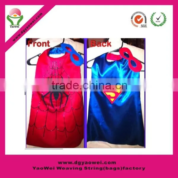 Custom Cheap Funny Children Kids Superman Superhero Cape Wholesale Superhero Cape photo-6