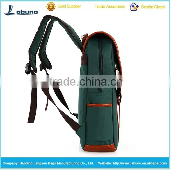 Fashion Canvas School Backpack Laptop Bag Backpack photo-5