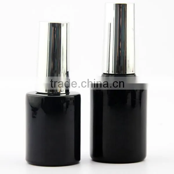 Black Empty uv Gel Nail Polish Glass Bottle Container photo-4