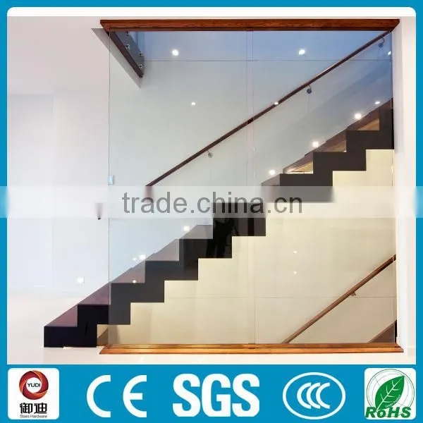 Foshan Wood Tread House Floating Stair photo-3