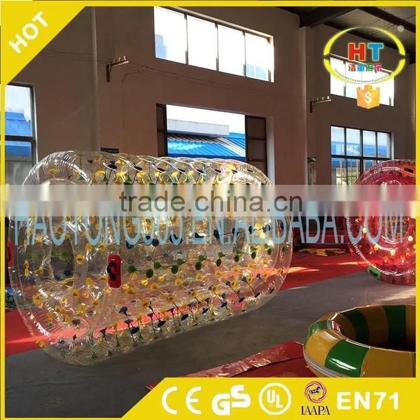 Water Running Inflatable Roller With Three Air Chamber Inflatable Colorful Water Roller for Sale photo-2