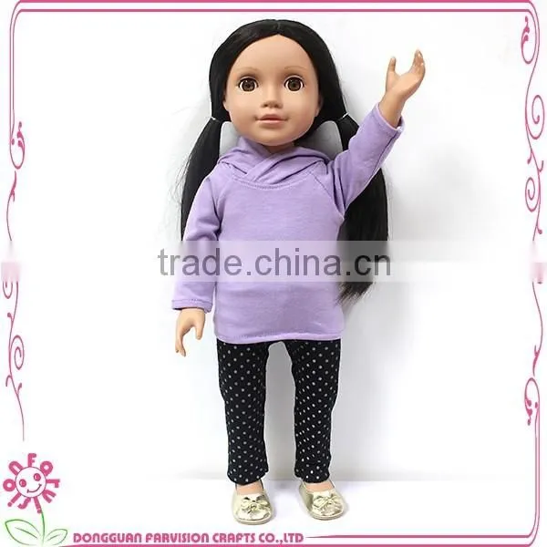 18 Inch Doll Clothes With Matching Girl Clothes, PVC Doll Clothes photo-6