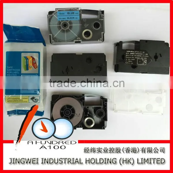 Tape Cartridge for Label Printer XRA-12WE1 Black on White 12mm be Used for Casio EZ Label Printer photo-5