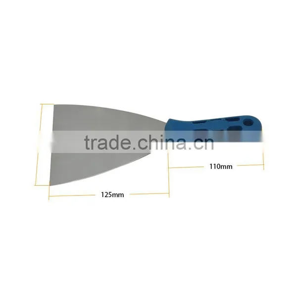 90 mm Stainless Steel Blade Red or Blue Plastic Handle Putty Knife Wide Blade Scraper photo-3