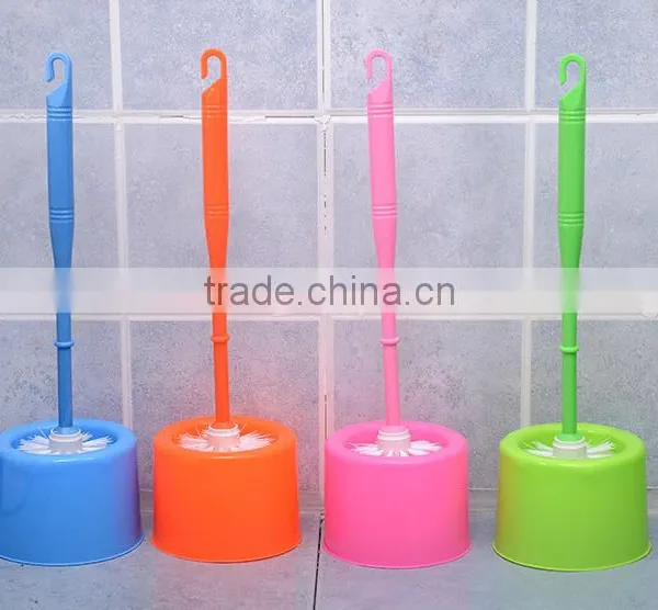 Plastic Toilet Brush Clean Brush Bathroom Brush Holder photo-5