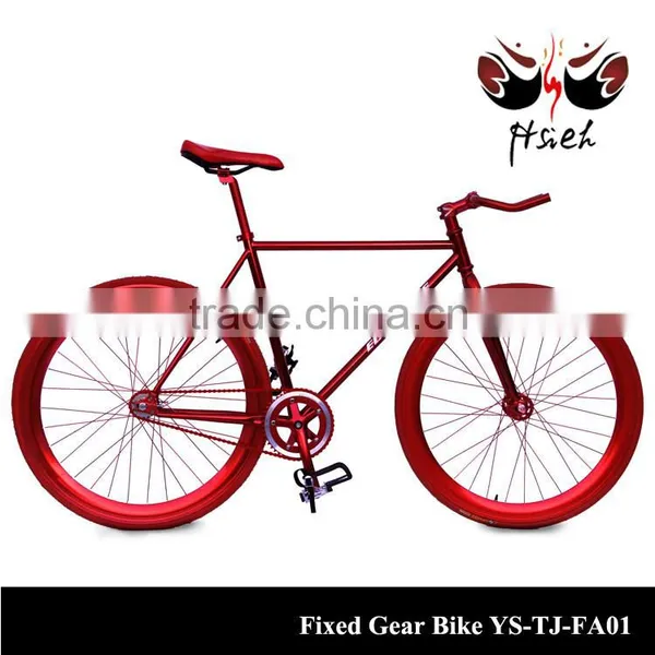 High Quality Anodized Fixed Gear Bike With Flip-flop Hub