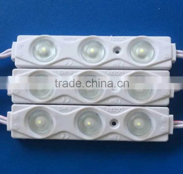 160Lm 1.5W 3SMD 3030 LED Light Module High Brightness Outdoor W / R / G / B / Y photo-4
