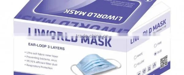 100% DISPOSABLE FACE MASK -BEST SUPPIER AND BEST YOUR CHOICE-A16 photo-2