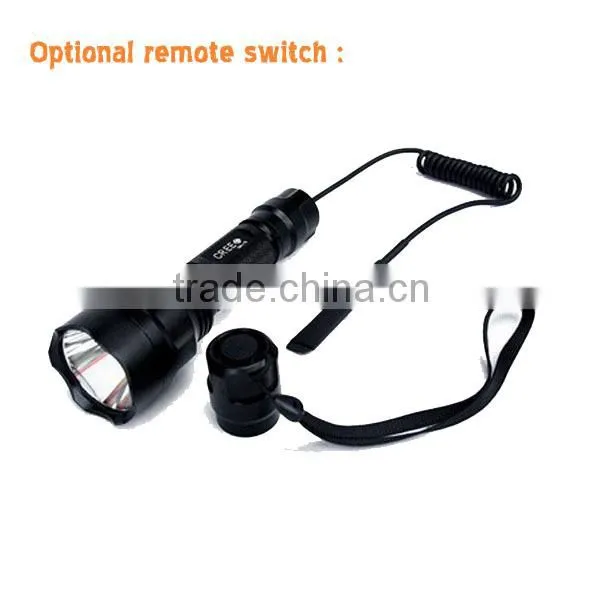 C8 5 Mode 18650 Battery Dimmer Cree High Power Rechargeable Flashlight Torch photo-5