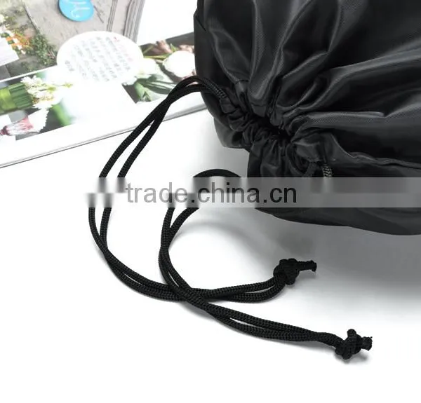 Black Nylon Dustproof Storage Bag for Clothes and Shoes photo-6