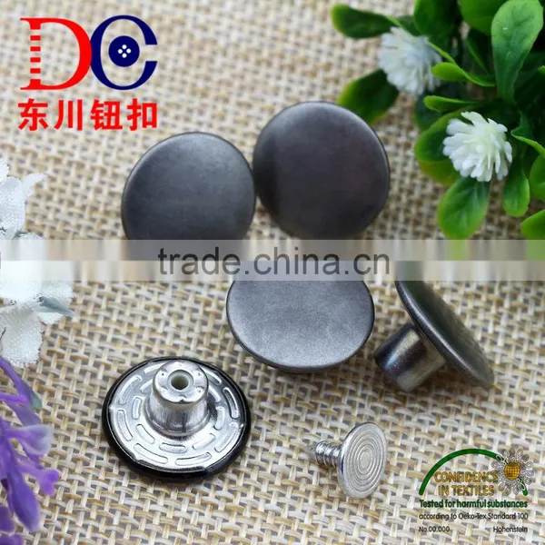 China Factory Directly Sale Plastic Insert Jeans Metal Shank Button photo-6
