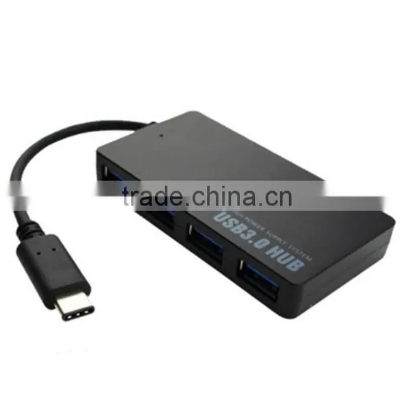 USB 3.1 Type C Hub Multiple 4 Ports Type-C to USB 3.0 Hub Adapter For New Macbook photo-2