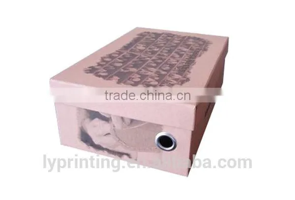 Custom Printed Round Gift Boxes Custom Shoe Box Clear Shoe Box photo-3