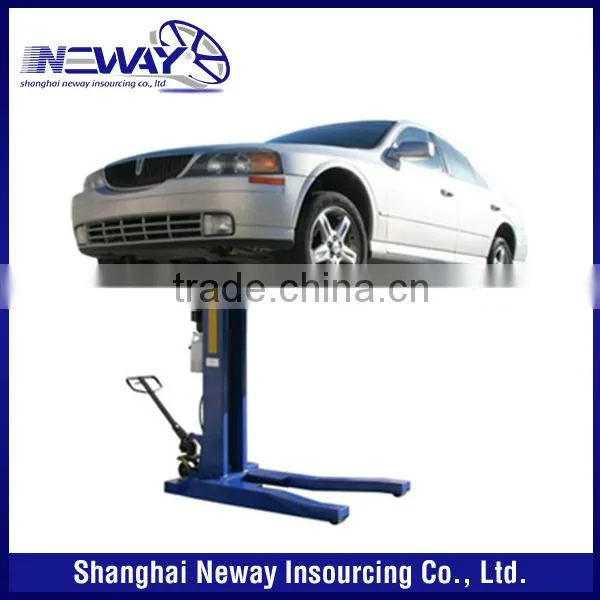 Car Lifting Equipment Single Column post car lift